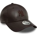 siltovka-zaoblena-hneda-nastavitelny-9forty-midi-pu-new-york-yankees-mlb-new-era