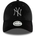 siltovka-zaoblena-cierna-nastavitelny-9forty-velour-diamante-new-york-yankees-mlb-new-era