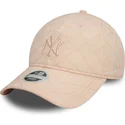 siltovka-zaoblena-ruzova-nastavitelny-9twenty-padded-new-york-yankees-mlb-new-era