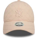 siltovky-zaoblena-ruzova-nastavitelny-pasik-9twenty-padded-new-york-yankees-mlb-new-era