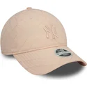 siltovky-zaoblena-ruzova-nastavitelny-pasik-9twenty-padded-new-york-yankees-mlb-new-era