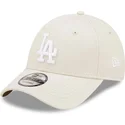 siltovky-zaoblena-bezova-nastavitelny-pasik-9forty-league-essential-los-angeles-dodgers-mlb-new-era