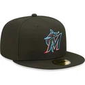 siltovka-rovna-cierna-upravena-59fifty-ac-perf-miami-marlins-mlb-new-era