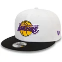 los-angeles-lakers-nba-9fifty-white-crown-patch-snapback-kappe-in-weiss-und-schwarz-von-new-era
