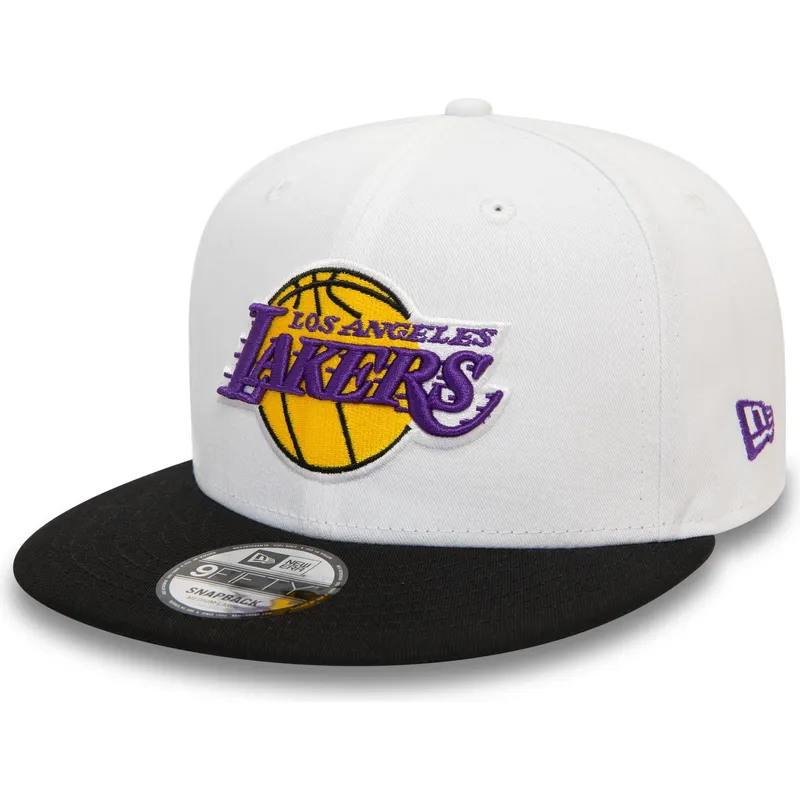 siltovka-rovna-cierna-snapback-9fifty-white-crown-patch-los-angeles-lakers-nba-new-era