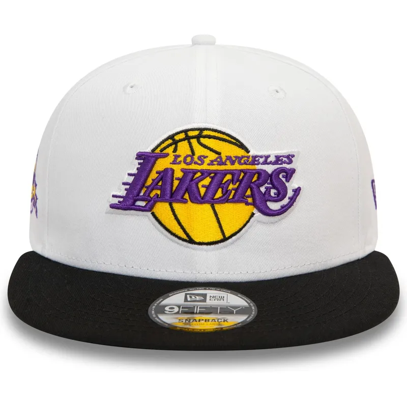 siltovka-rovna-cierna-snapback-9fifty-white-crown-patch-los-angeles-lakers-nba-new-era