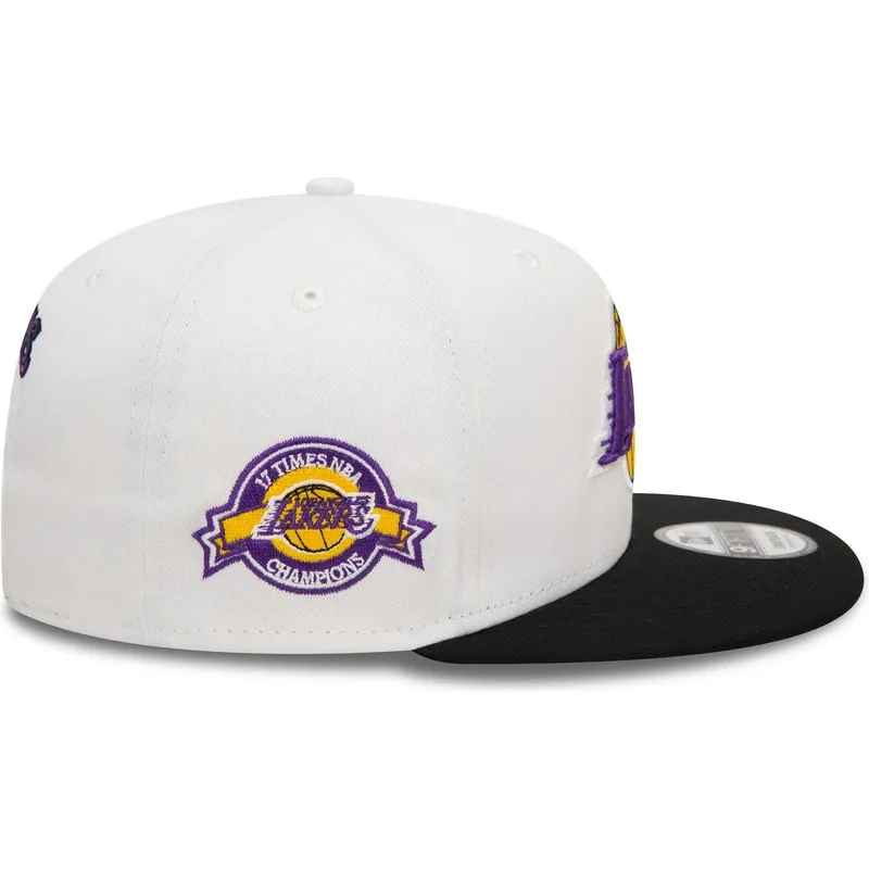 siltovka-rovna-cierna-snapback-9fifty-white-crown-patch-los-angeles-lakers-nba-new-era