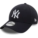 siltovka-zaoblena-tmavomodra-nastavitelny-9forty-side-patch-new-york-yankees-mlb-new-era