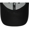 schwarze-anpassbare-gebogene-kappe-mit-schwarzem-logo-39thirty-monochrome-der-los-angeles-dodgers-mlb-von-new-era