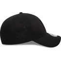schwarze-anpassbare-gebogene-kappe-mit-schwarzem-logo-39thirty-monochrome-der-los-angeles-dodgers-mlb-von-new-era