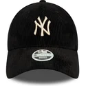 siltovka-zaoblena-cierna-nastavitelny-9forty-cord-new-york-yankees-mlb-new-era