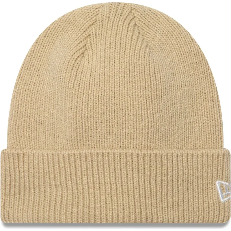 ciapka-bezova-wool-cuff-knit-new-era