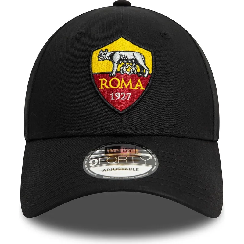 cap-zaoblena-black-adjustable-strap-9forty-core-associazione-sportiva-roma-serie-a-new-era
