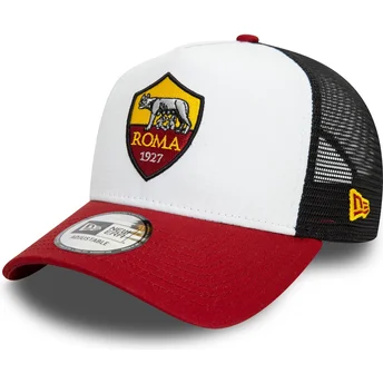 Cap zaoblená multicolor snapback , 9FORTY E Frame Core Associazione Sportiva Roma Serie A New Era