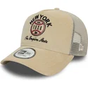 beige-9forty-a-frame-cord-graphic-trucker-cap-new-york-states-and-countries-von-new-era