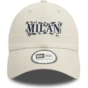 cap-zaoblena-beige-adjustable-strap-9twenty-scribble-ac-milan-serie-a-new-era