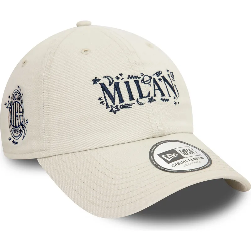 cap-zaoblena-beige-adjustable-strap-9twenty-scribble-ac-milan-serie-a-new-era