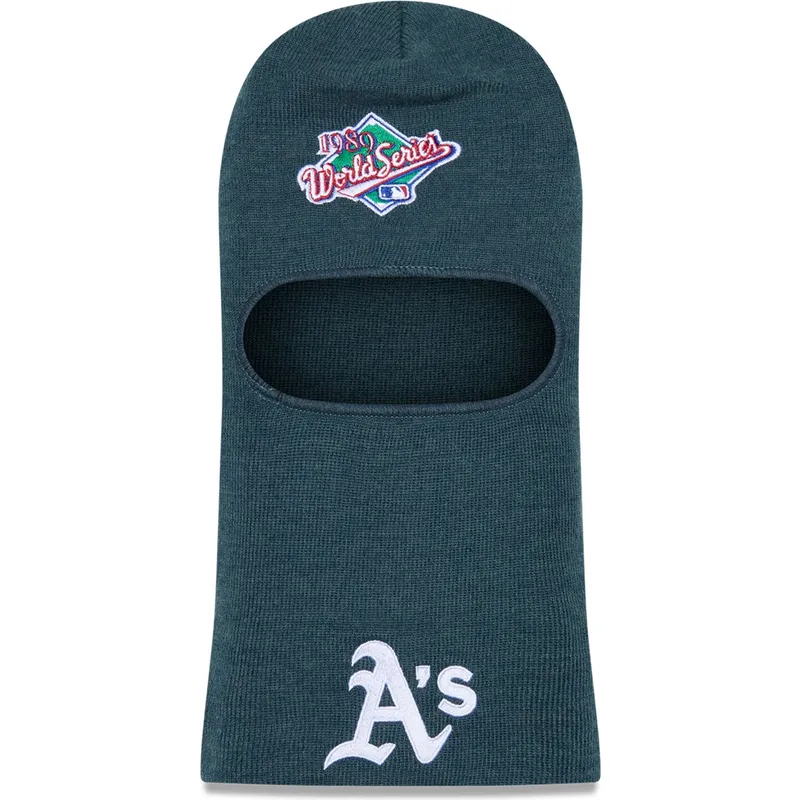 ciapka-zelena-world-series-balaclava-oakland-athletics-mlb-new-era