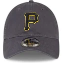 siltovky-zaoblena-siva-nastavitelny-pasik-9twenty-core-classic-pittsburgh-pirates-mlb-new-era