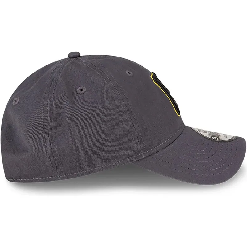 siltovky-zaoblena-siva-nastavitelny-pasik-9twenty-core-classic-pittsburgh-pirates-mlb-new-era