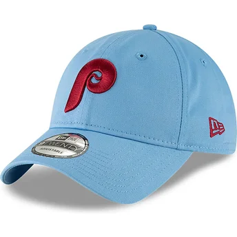 Šiltovky zaoblená modrá nastaviteľný pásik claro 9TWENTY Core Classic Philadelphia Phillies MLB New Era