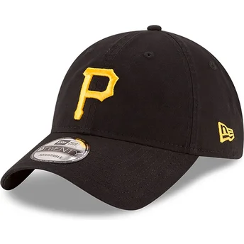 Cap zaoblená black adjustable strap 9TWENTY Core Classic Pittsburgh Pirates MLB New Era