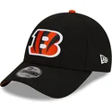 verstellbare-schwarze-9forty-the-league-kappe-der-cincinnati-bengals-nfl-von-new-era