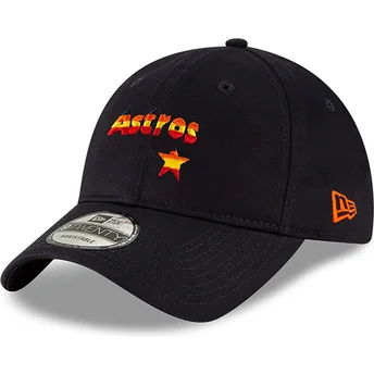 Šiltovky zaoblená tmavomodrá nastaviteľný pásik 9TWENTY Core Classic Houston Astros MLB New Era