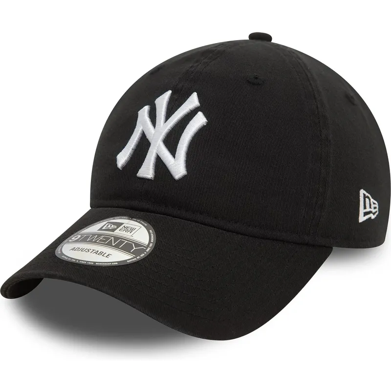 cap-zaoblena-black-adjustable-strap-9twenty-washed-new-york-yankees-mlb-new-era