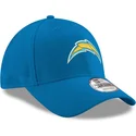 9forty-the-league-los-angeles-chargers-mlb-verstellbare-blaue-curved-cap-von-new-era