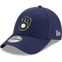 cap-zaoblena-navy-blue-adjustable-strap-9forty-the-league-milwaukee-brewers-mlb-new-era