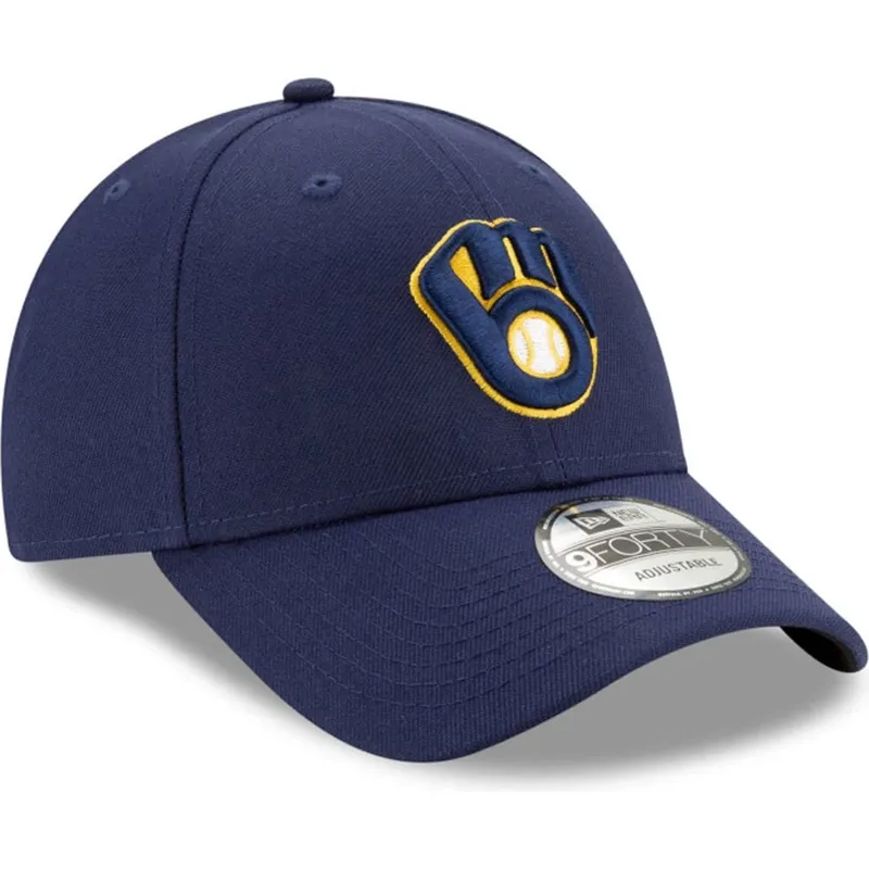 cap-zaoblena-navy-blue-adjustable-strap-9forty-the-league-milwaukee-brewers-mlb-new-era