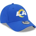 9forty-the-league-verstellbare-blaue-kinderkappe-los-angeles-rams-nfl-von-new-era