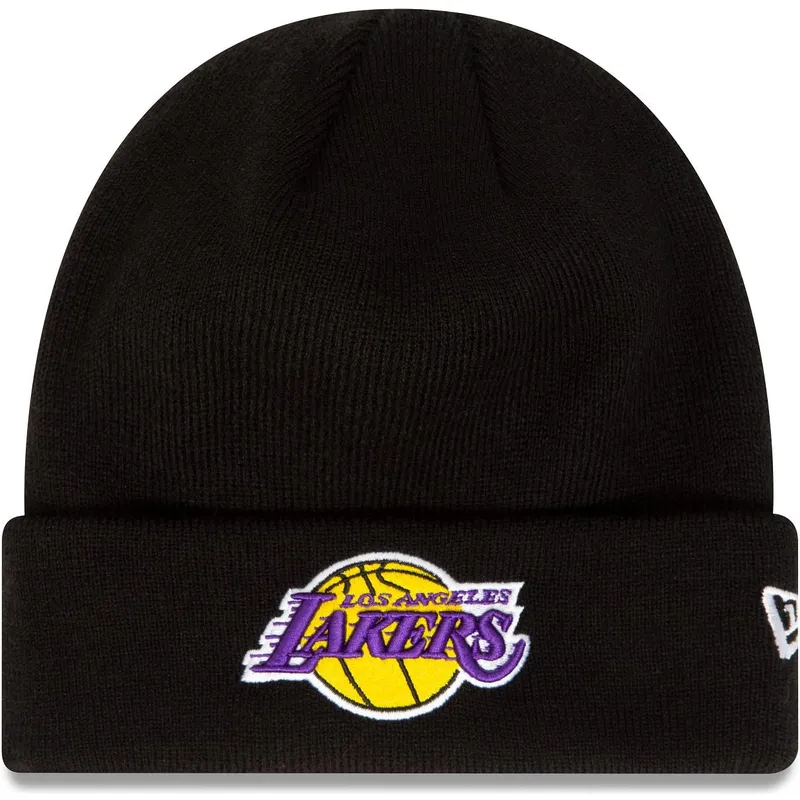 ciapka-cierna-essential-cuff-los-angeles-lakers-nba-new-era