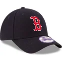 verstellbare-9forty-the-league-boston-red-sox-mlb-kinderkappe-mit-gebogenem-schirm-in-marineblau-von-new-era