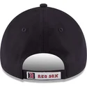 marineblaue-gebogene-verstellbare-kinderkappe-9forty-the-league-der-boston-red-sox-mlb-von-new-era