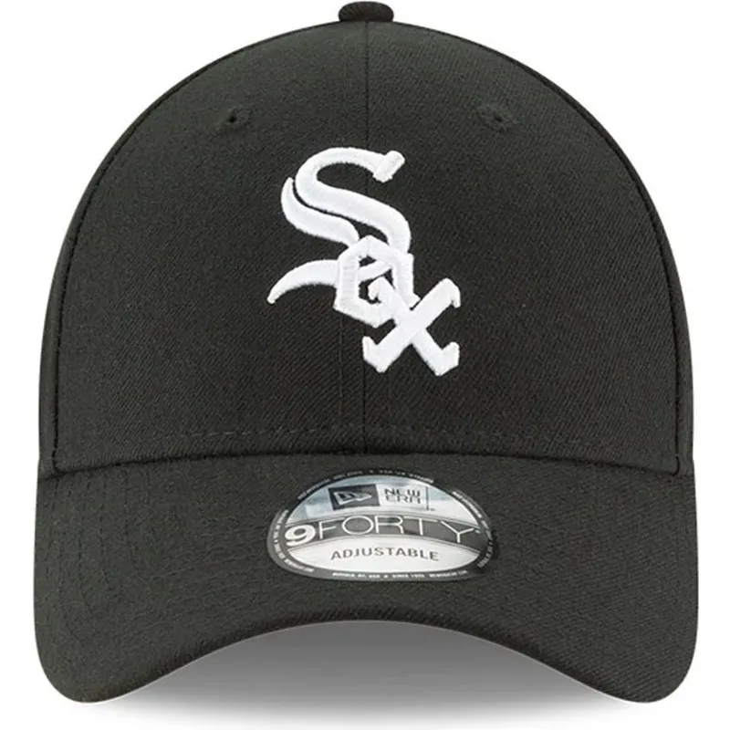 siltovka-zaoblena-cierna-nastavitelny-pre-deti-9forty-the-league-chicago-white-sox-mlb-new-era