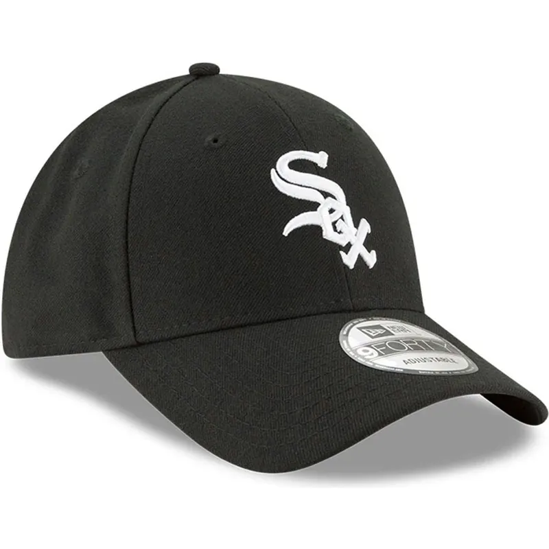 siltovka-zaoblena-cierna-nastavitelny-pre-deti-9forty-the-league-chicago-white-sox-mlb-new-era