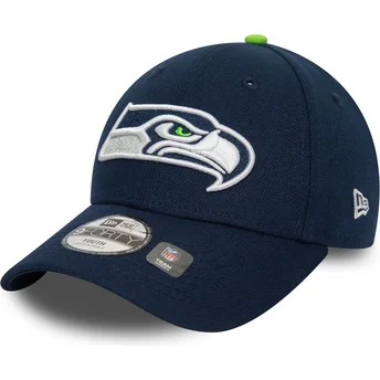Šiltovka zaoblená tmavomodrá nastaviteľný pre deti 9FORTY The League Seattle Seahawks NFL New Era