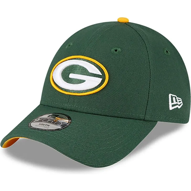 cap-zaoblena-green-adjustable-strap-pre-deti-9forty-the-league-green-bay-packers-nfl-new-era