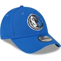 new-era-curved-brim-9forty-the-league-dallas-mavericks-nba-blue-adjustable-cap