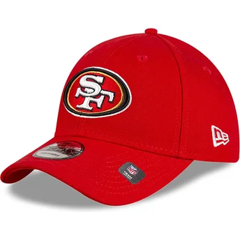 Šiltovka zaoblená červená nastaviteľný 9FORTY The League Team Colour San Francisco 49ers NFL New Era