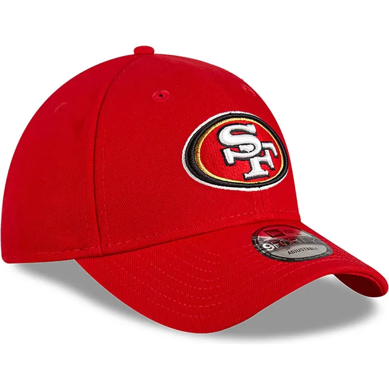 siltovka-zaoblena-cervena-nastavitelny-9forty-the-league-team-colour-san-francisco-49ers-nfl-new-era