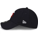 marineblaue-verstellbare-curved-cap-9forty-the-league-der-minnesota-twins-mlb-von-new-era