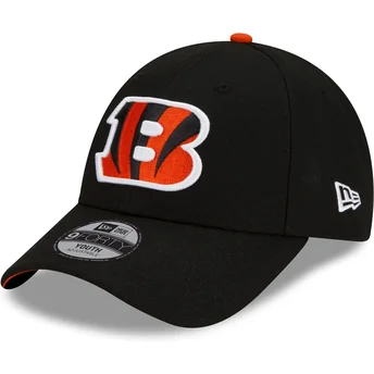 Cap zaoblená black adjustable strap pre deti 9FORTY The League Cincinnati Bengals NFL New Era