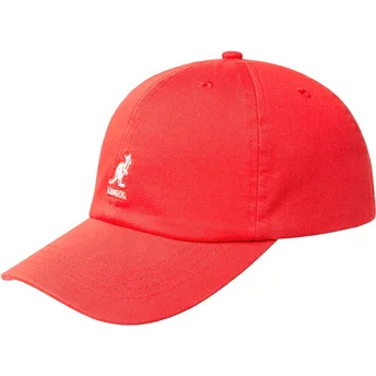Cap zaoblená red adjustable strap Kangol