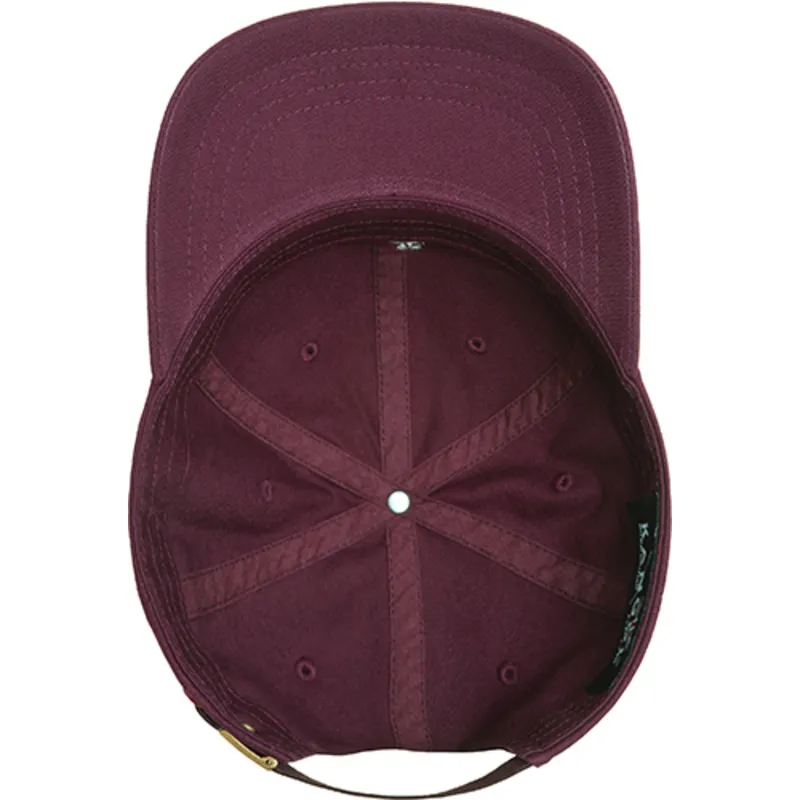 siltovky-zaoblena-cervena-nastavitelny-pasik-washed-baseball-cordovan-kangol