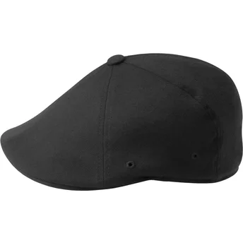 Beret black Boina negra Wool Flexfit 504 Black Kangol