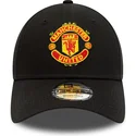 new-era-curved-brim-9forty-essential-manchester-united-football-club-adjustable-cap-schwarz