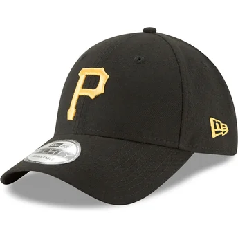 Cap zaoblená black adjustable strap 9FORTY The League Pittsburgh Pirates MLB New Era